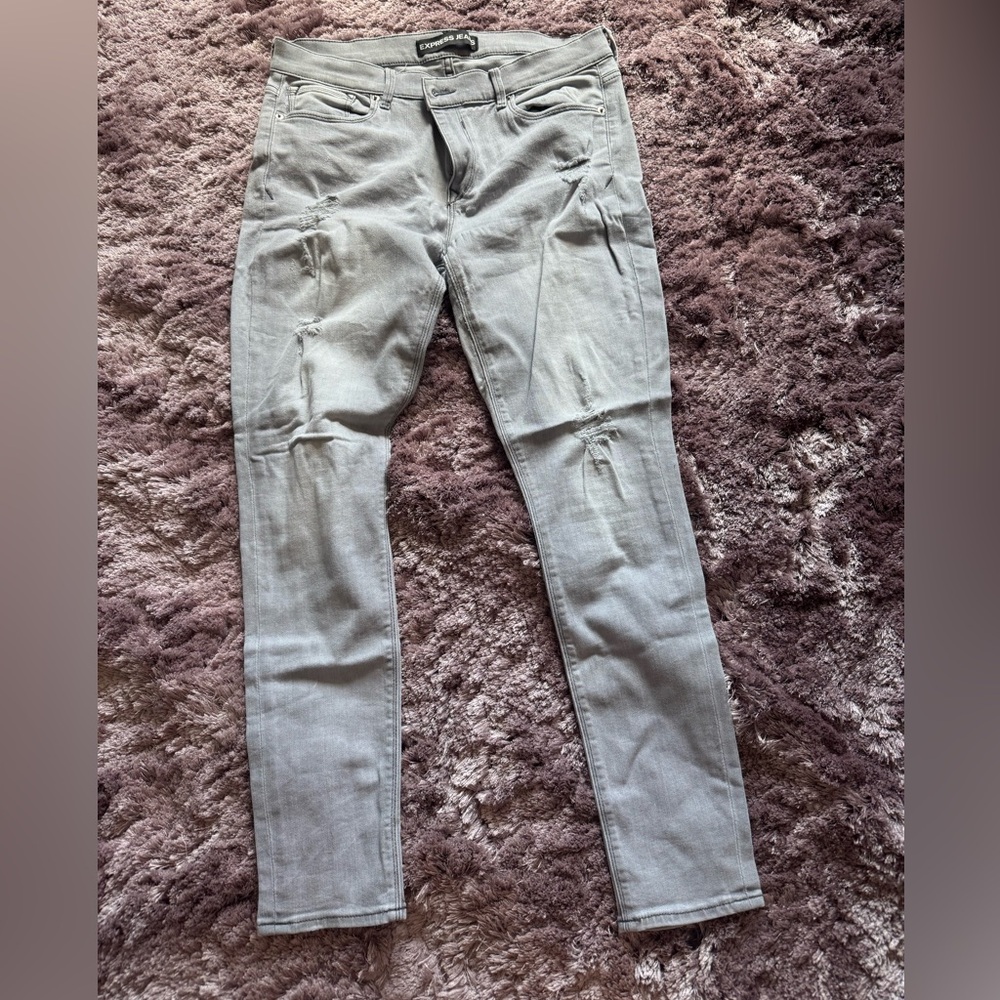 Gray Express Jeans